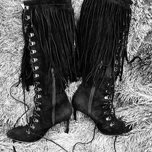 Manolo Blahnik Suede Boots